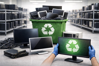 Monitor Recycling London - EcoGreen IT Recycling